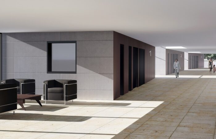 Construcción del hospital de Valladolid, obra realizada por Media Caña