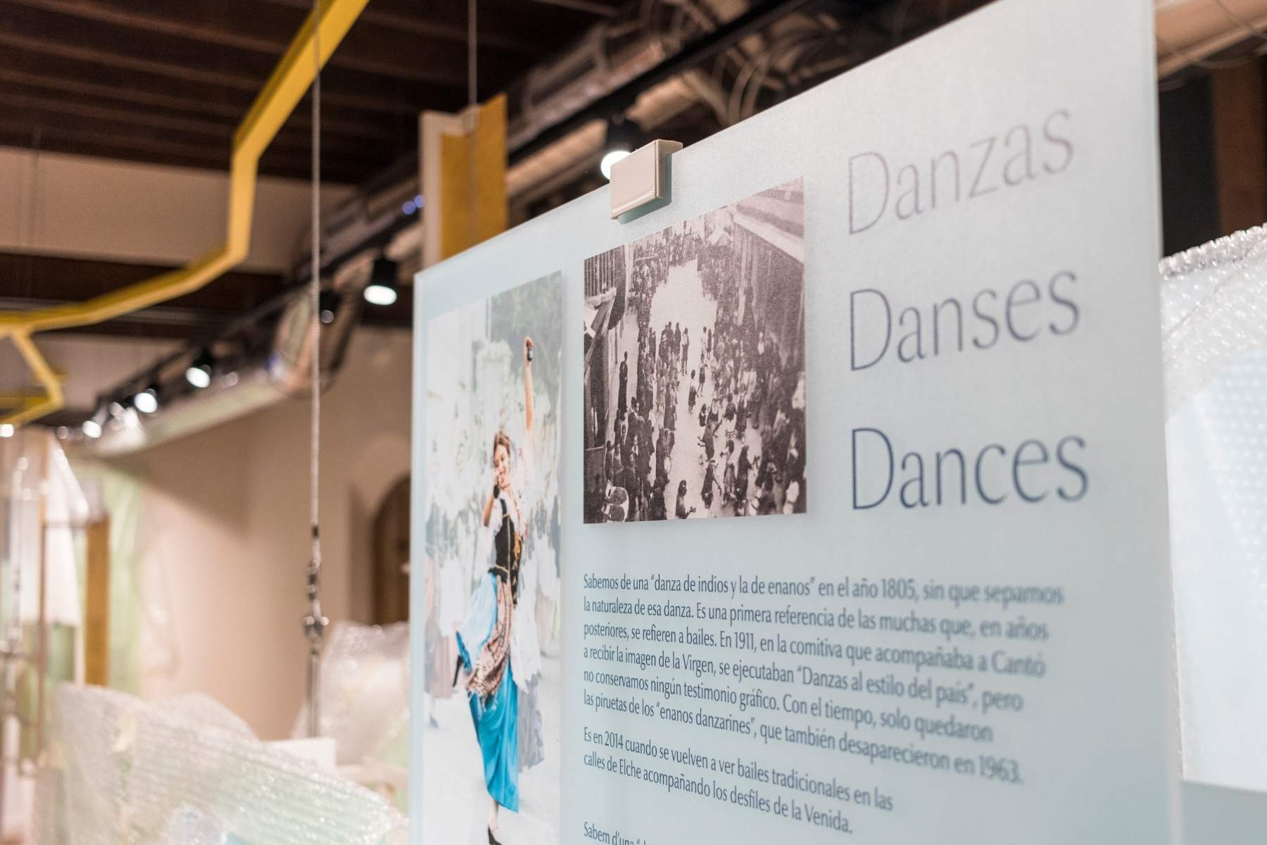 Imagen del interior de la Casa de la Mare de Déu (Elche