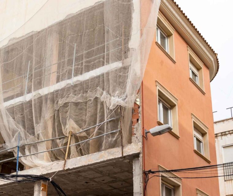 Rehabilitación de edificio en Calle Beethoven en Elche