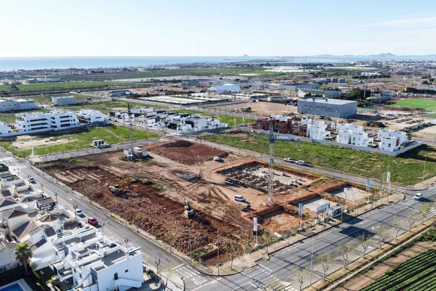 Residencial Pilar de la Horadada en progreso