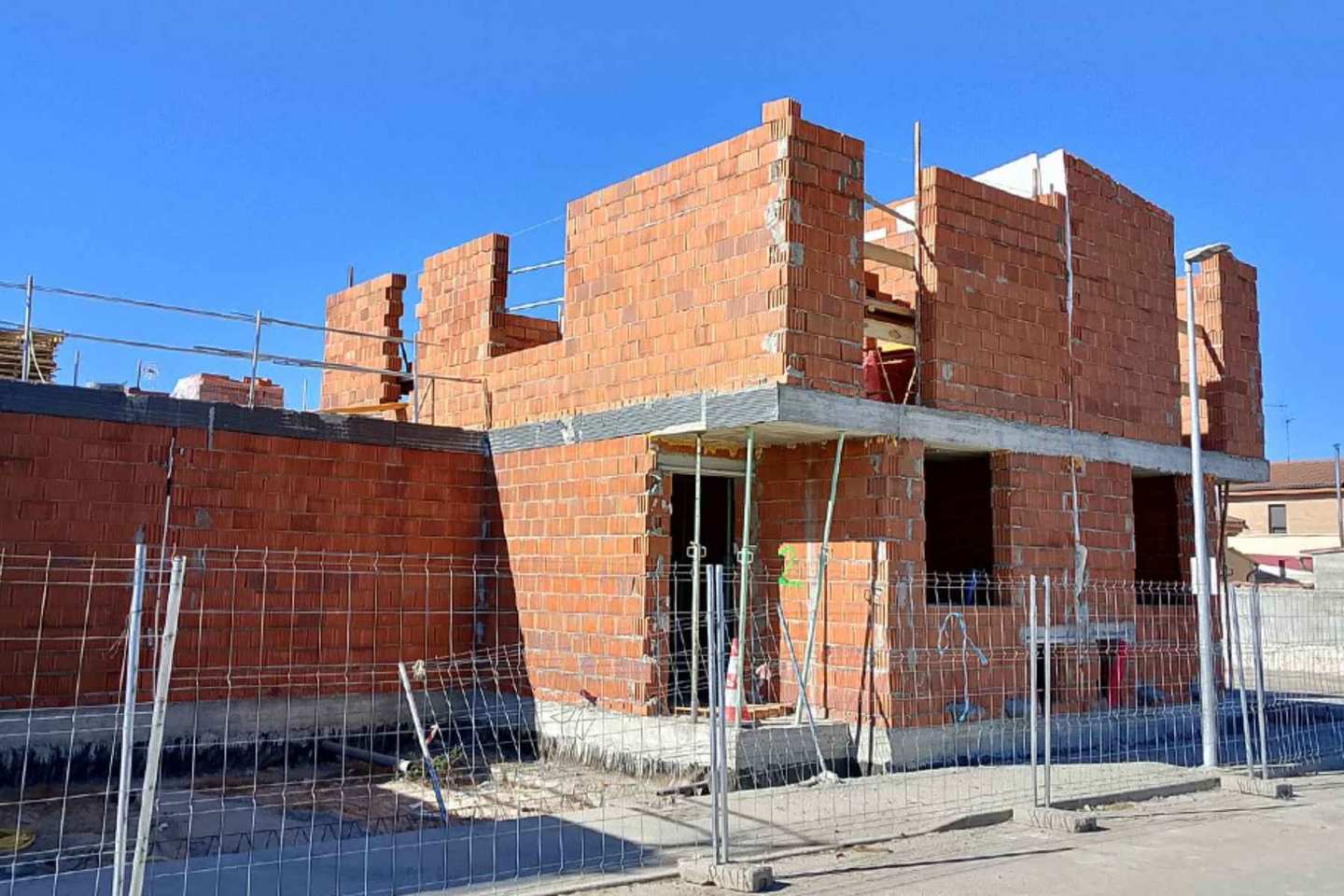 Desde Media caña estamos construyendo 20 viviendas de VPO en Sanchonuño (Segovia)
