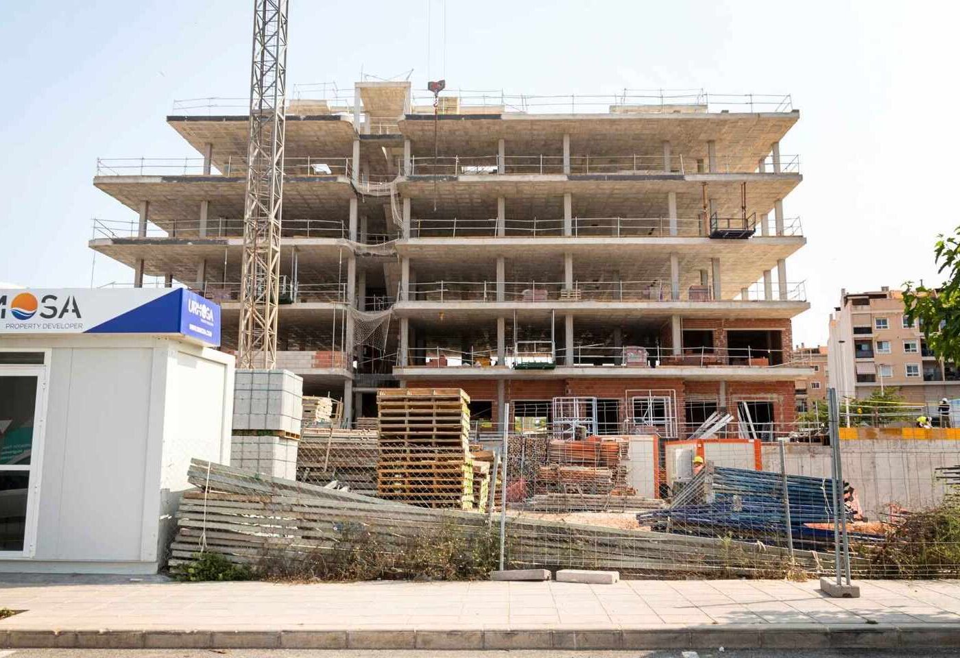 Construcción residencial 124 viviendas en Santa Pola