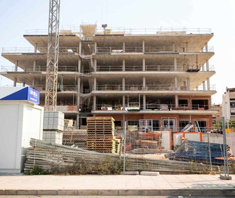 Construcción residencial 124 viviendas en Santa Pola