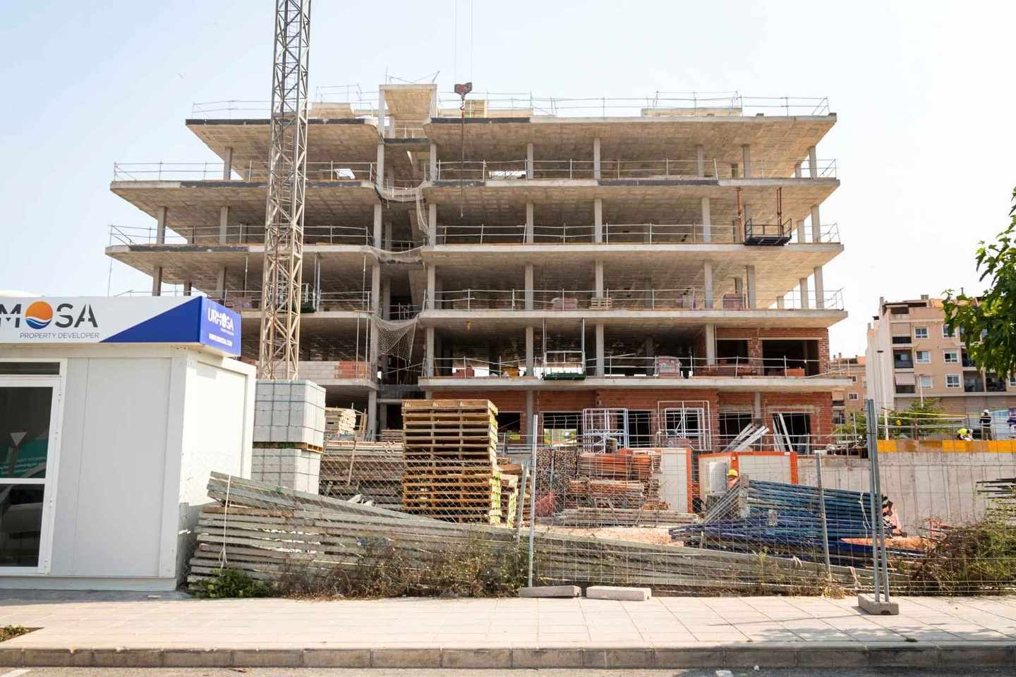 Construcción residencial 124 viviendas en Santa Pola